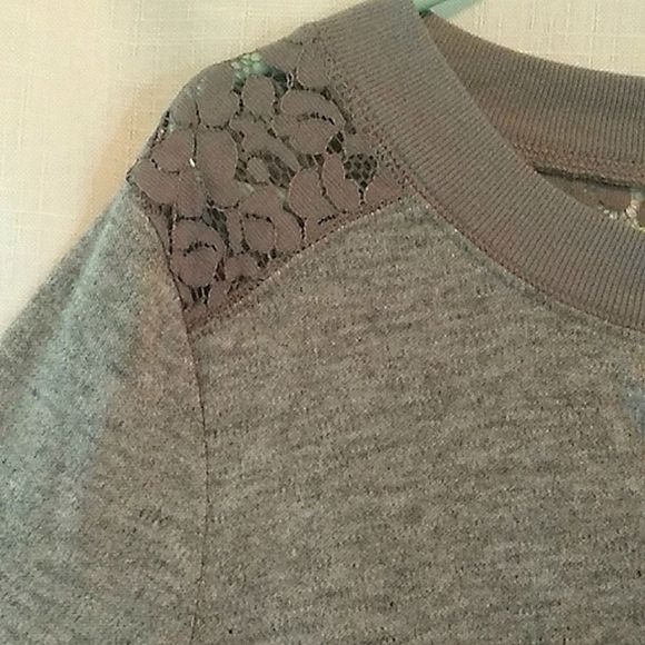 Princess Vera way XL polyester rayon Gray Crystal buttons down the front sweater - Picture 2 of 7